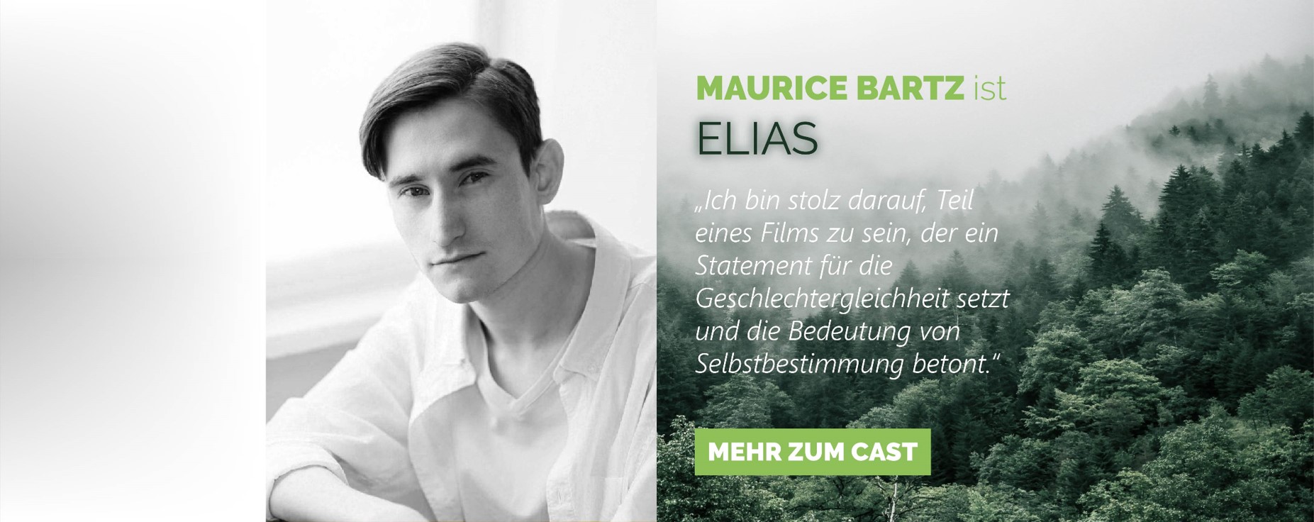 Der Schauspieler Maurice Bartz ist Elias