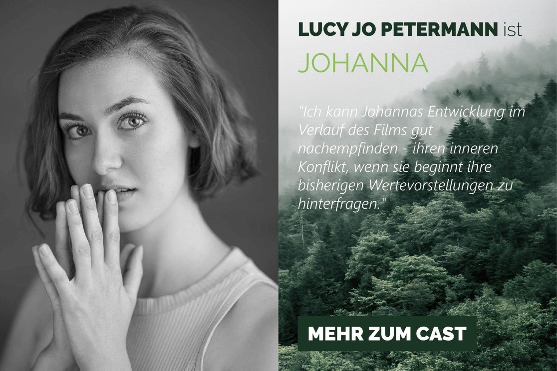 Die Schauspielerin Lucy Jo Petermann ist Johanna