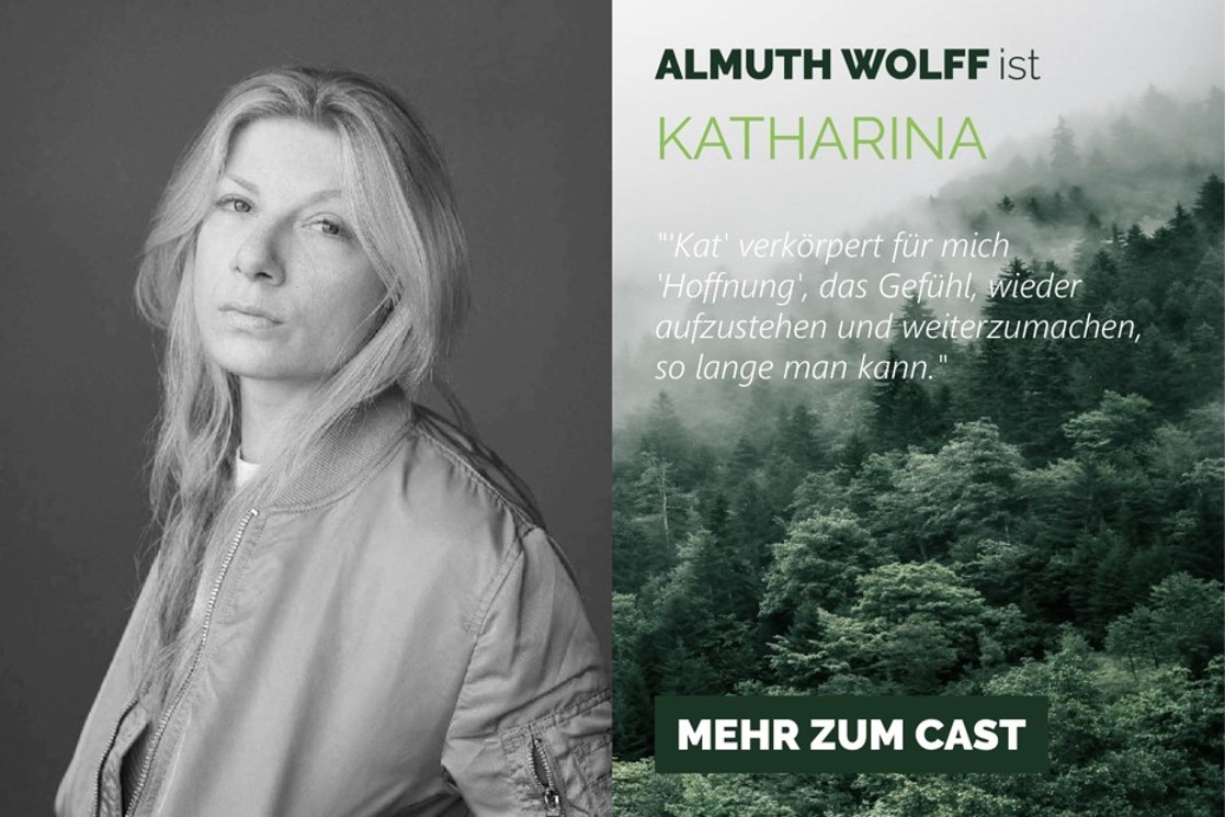 Die Schauspielerin Almuth Wolff ist Katharina